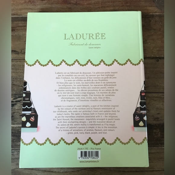 NWOT Laudree Paris Sweet Delights French and English Minvera Keepsake Book 2006 - Picture 7 of 13